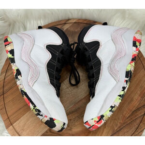 Nike Air‎ Jordan 10 X White Black Multi-Color Youth Size 7Y Sneakers BV1843-776